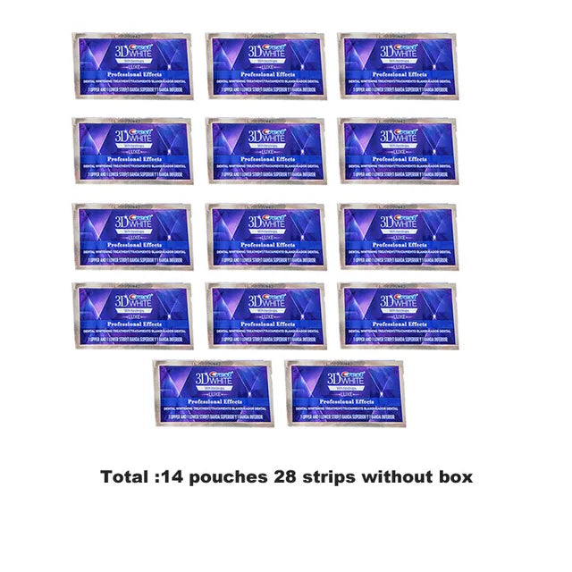 Original Crest 3D Whitestrips Teeth Whitening Strips Professional Effects
